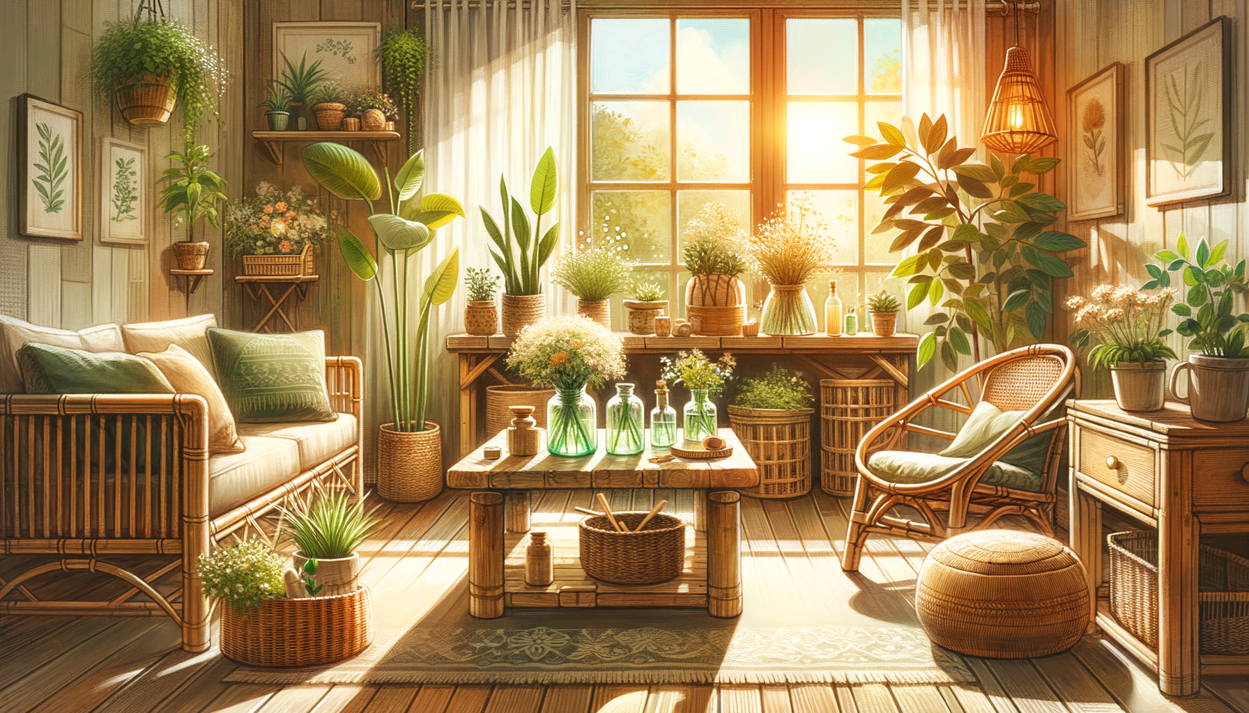 Image d'illustration pour l'article : Créer une Tranquillité Intérieure : Décorez Naturellement
