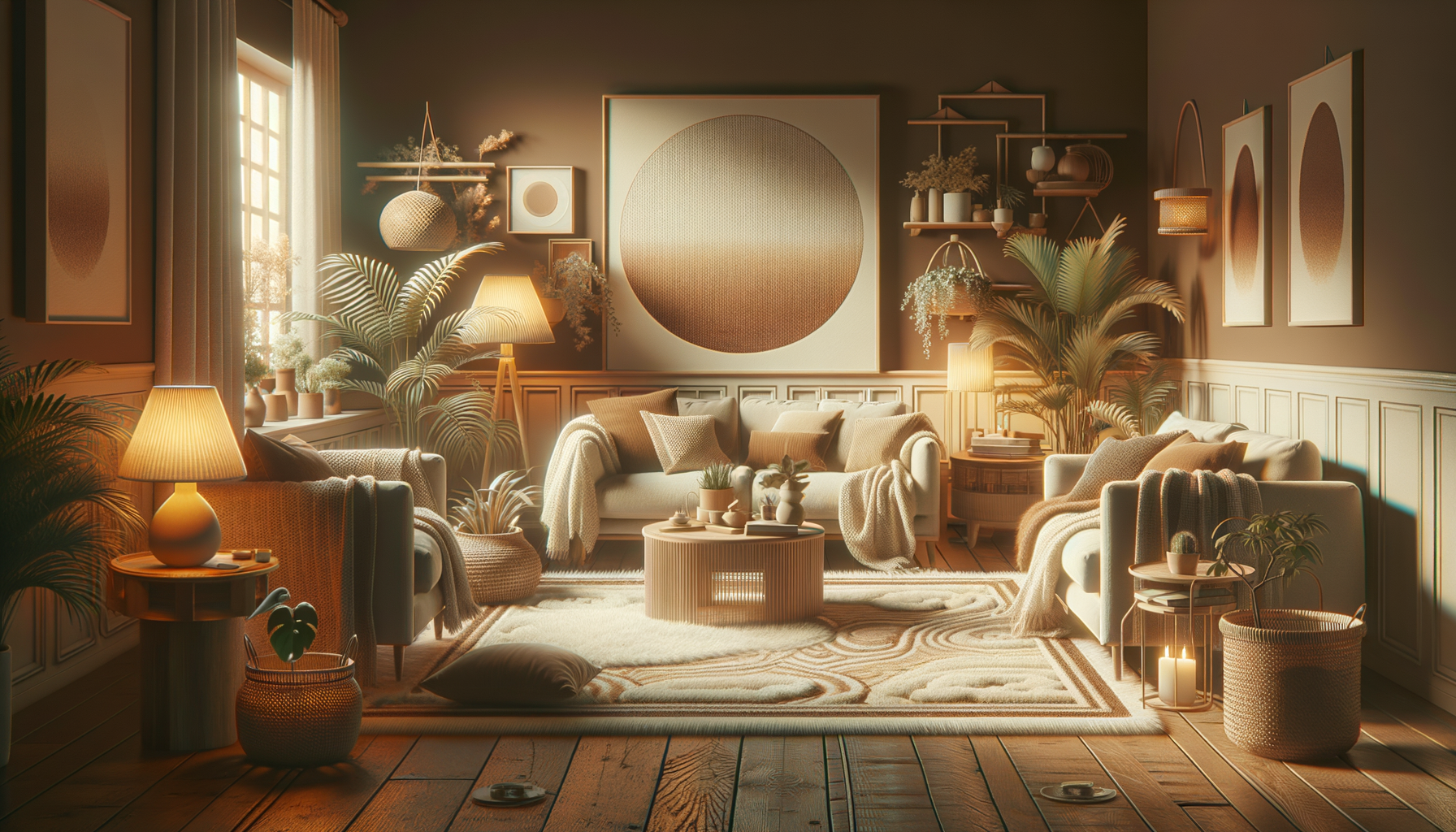 Image d'illustration pour l'article : Choisir un Tapis en Laine Éthique pour un Salon Accueillant